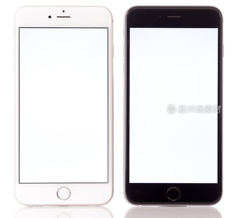 苹果iPhone 6 Plus黑与白